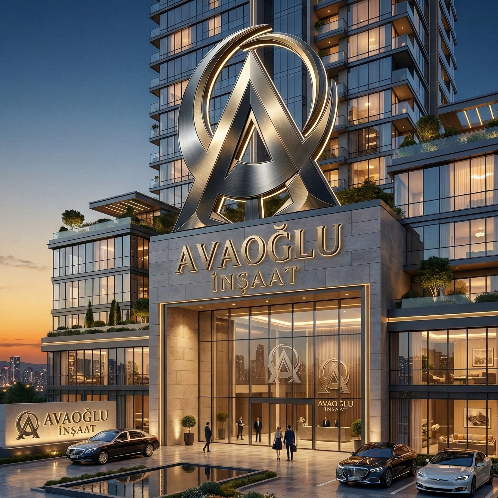 Construction project showcase